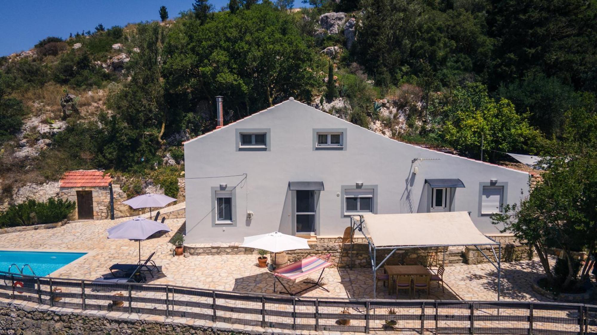 Villa Serenity Vóvikes Exterior foto
