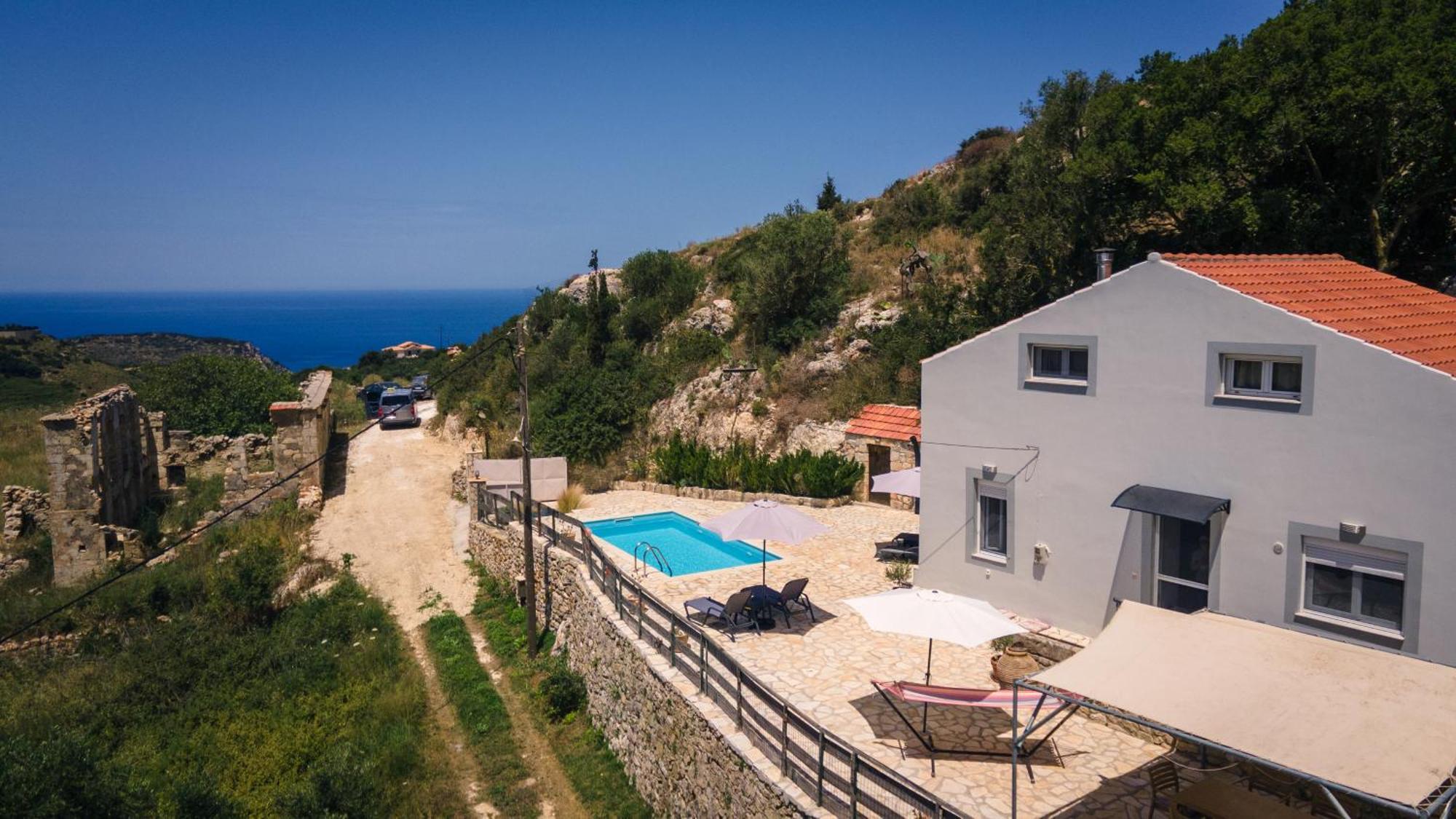 Villa Serenity Vóvikes Exterior foto